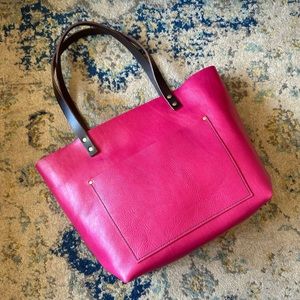 NEW 🦄 Portland Leather Hibiscus Large Classic Tote 🦄
